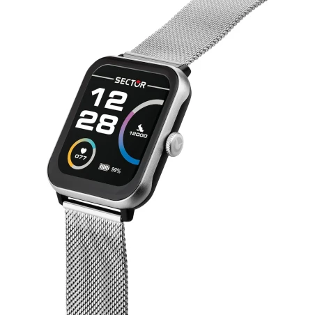 Montre Sector - S-08 - Connectée - Argent - R3251303002