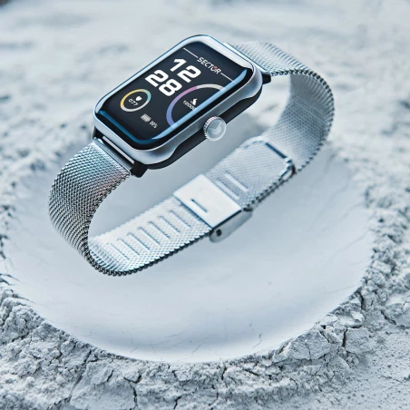 Montre Sector - S-08 - Connectée - Argent - R3251303002