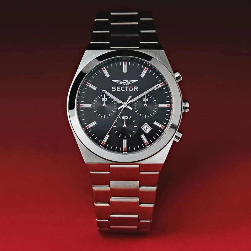 Montre Sector - C300 - Chronographe - Argent - R3273301001