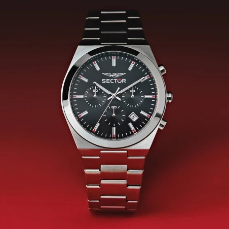 Montre Sector - C300 - Chronographe - Argent - R3273301001