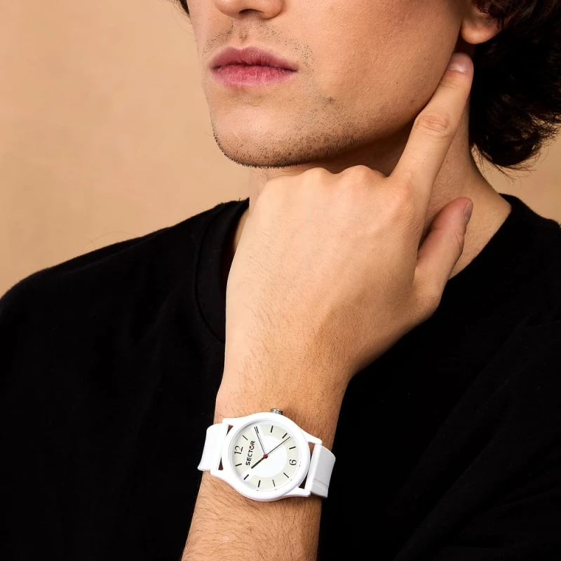 Montre Sector - Ex-q - Blanc - R3251203001