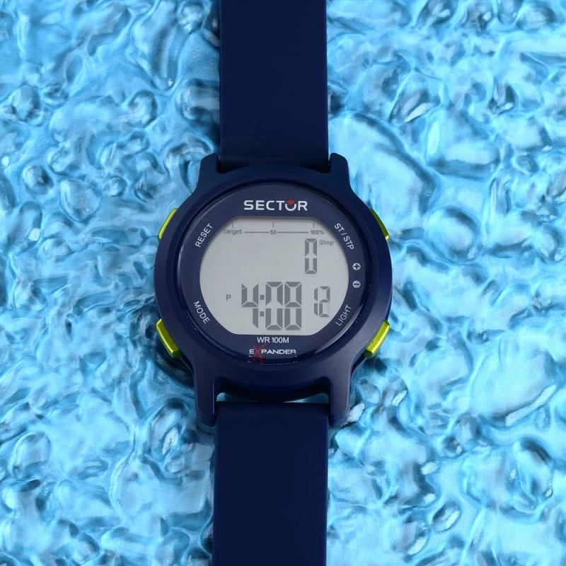 Montre Sector - Ex-27 - Digitale - Bleu - R3251191002