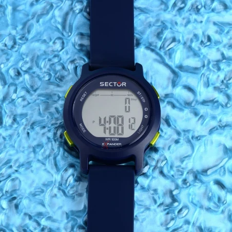 Montre Sector - Ex-27 - Digitale - Bleu - R3251191002