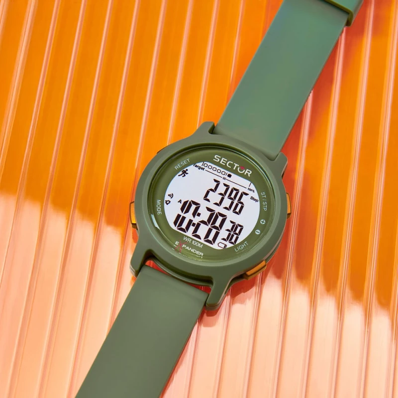 Montre Sector - Ex-27 - Digitale - Vert - R3251191004
