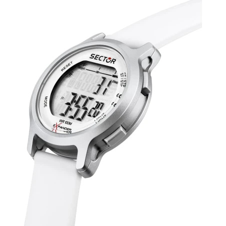 Montre Sector - Ex-27 - Digitale - Blanc - R3251191502