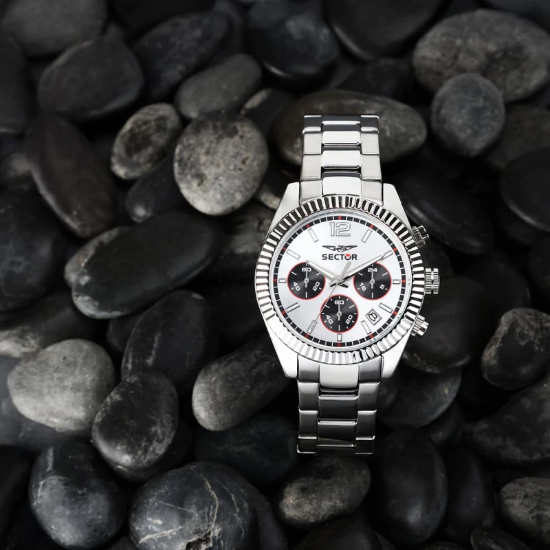 Montre Sector - 240 - Chronographe - Argent - R3273640028