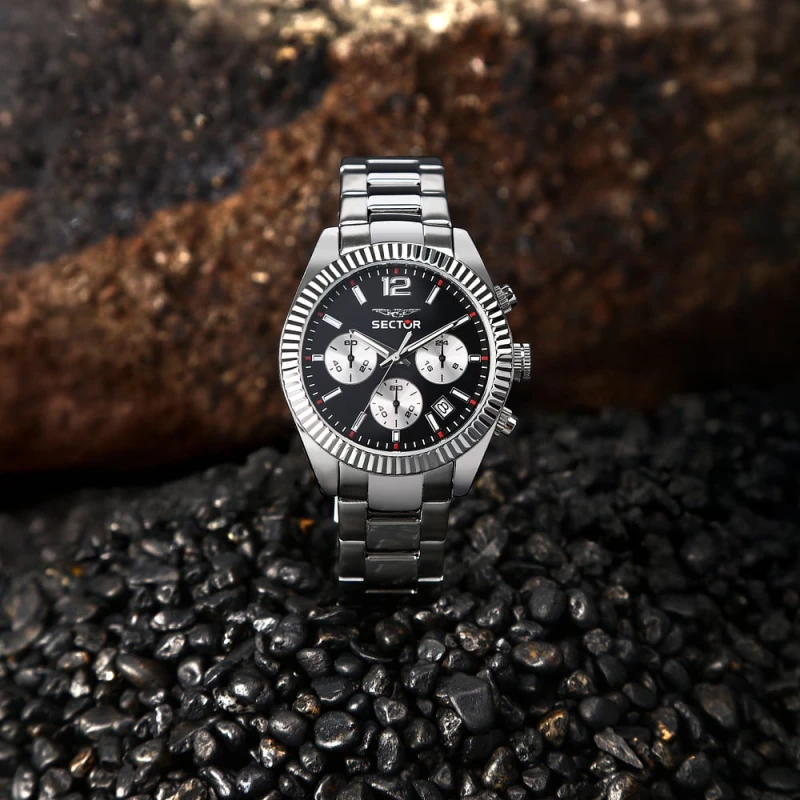 Montre Sector - 240 - Chronographe - Argent - R3273640029