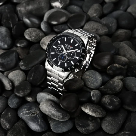 Montre Sector - 270 - Chronographe - Noir - R3273778006