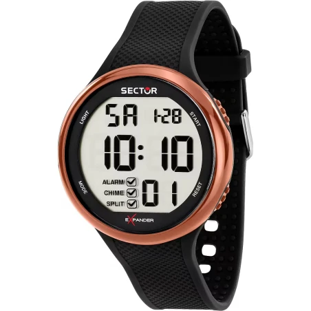Montre Sector - Ex-17 - Digitale - Noir - R3251277002