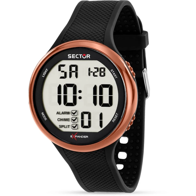 Montre Sector - Ex-17 - Digitale - Noir - R3251277002