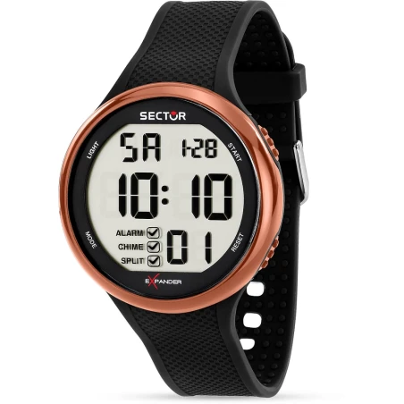 Montre Sector - Ex-17 - Digitale - Noir - R3251277002