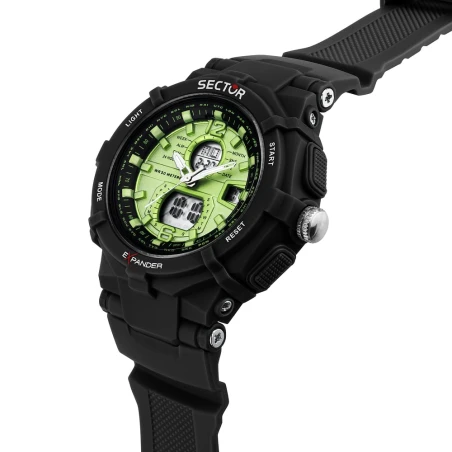 Montre Sector - Ex-09 - Digitale - Noir - R3251296006
