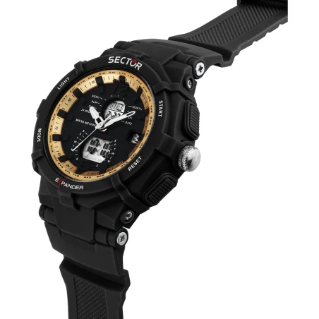 Montre Sector - Ex-09 - Digitale - Noir - R3251296004