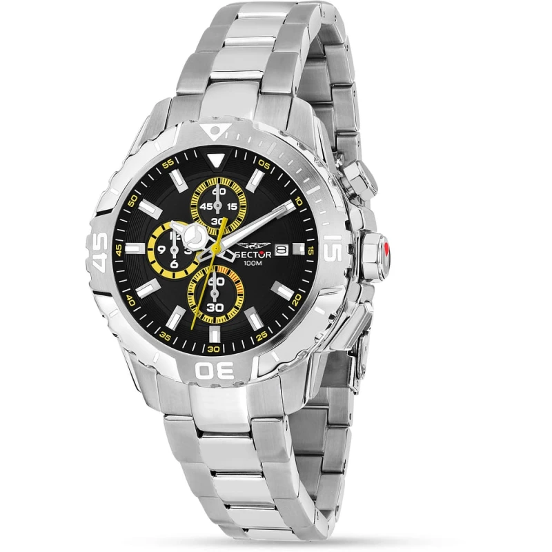 Montre Sector - Legend - Chronographe - Argent - R3273735001