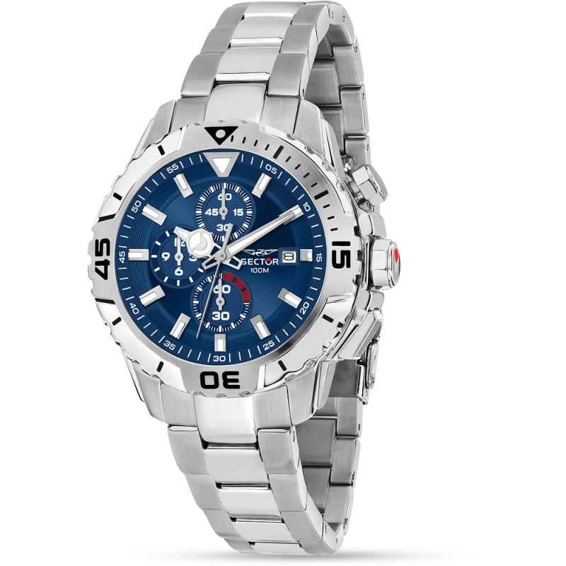 Montre Sector - Legend - Chronographe - Argent - R3273735003