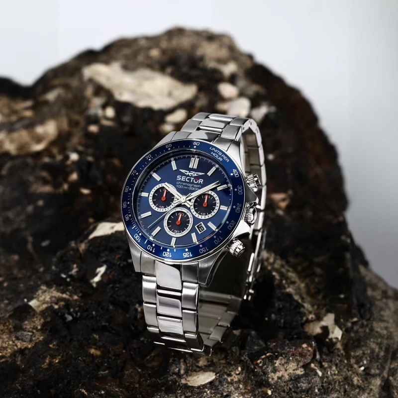 Montre Sector - 230 - Chronographe - Argent - R3273661037
