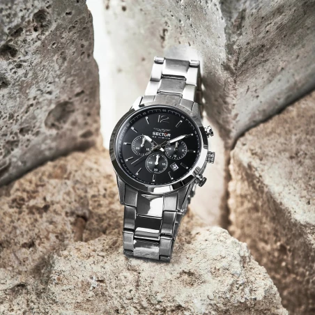 Montre Sector - 660 - Chronographe - Argent - R3273617002