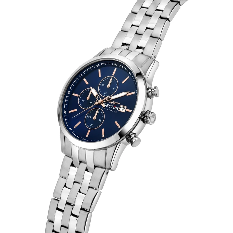 Montre Sector - 660 - Chronographe - Argent - R3273617005
