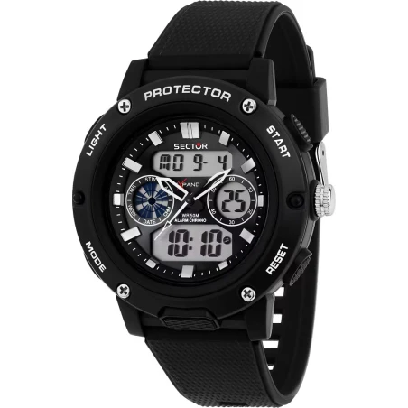 Montre Sector - Ex-44 - Digitale - Noir - R3251292001