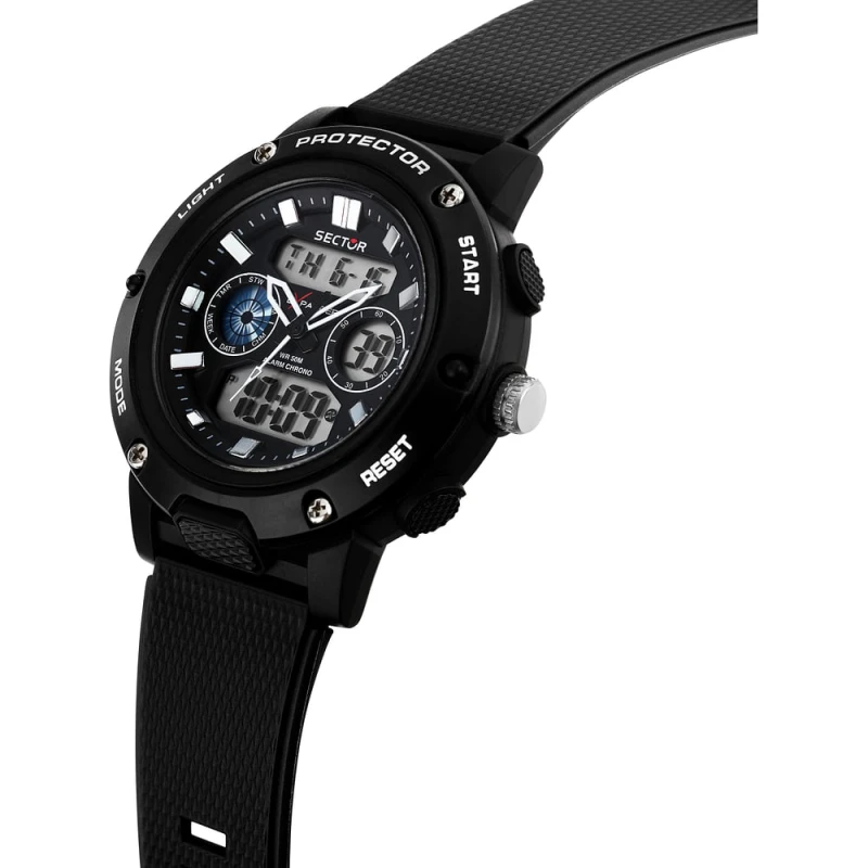 Montre Sector - Ex-44 - Digitale - Noir - R3251292001