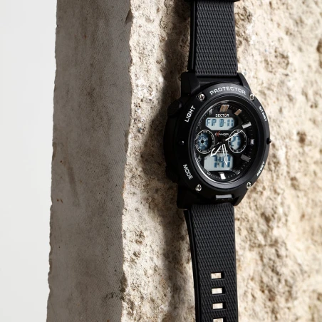 Montre Sector - Ex-44 - Digitale - Noir - R3251292001