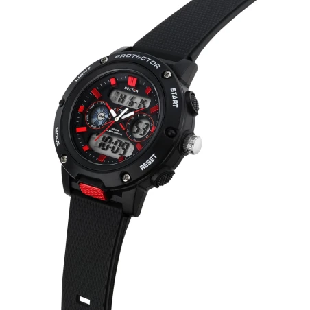 Montre Sector - Ex-45 - Digitale - Noir - R3251293005