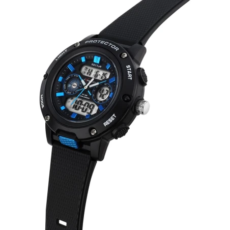 Montre Sector - Ex-45 - Digitale - Noir - R3251293006