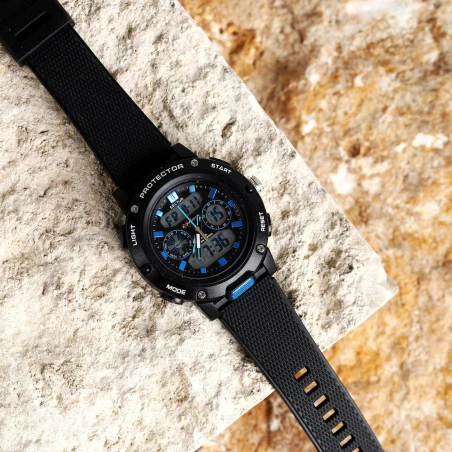 Montre Sector - Ex-45 - Digitale - Noir - R3251293006