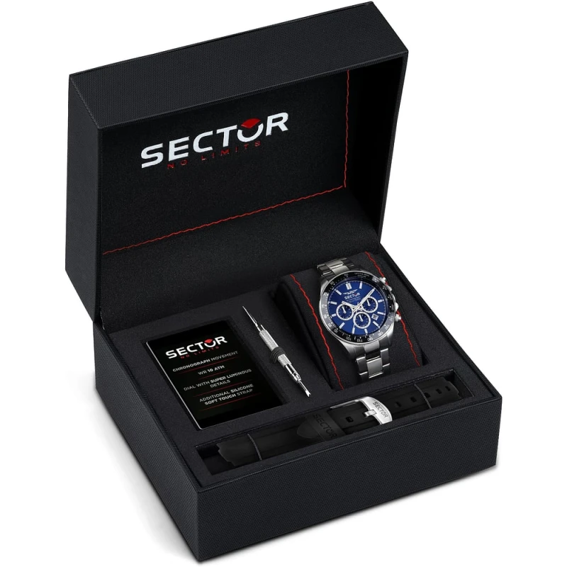 Montre Sector - 230 - Chronographe - Argent - R3271661028