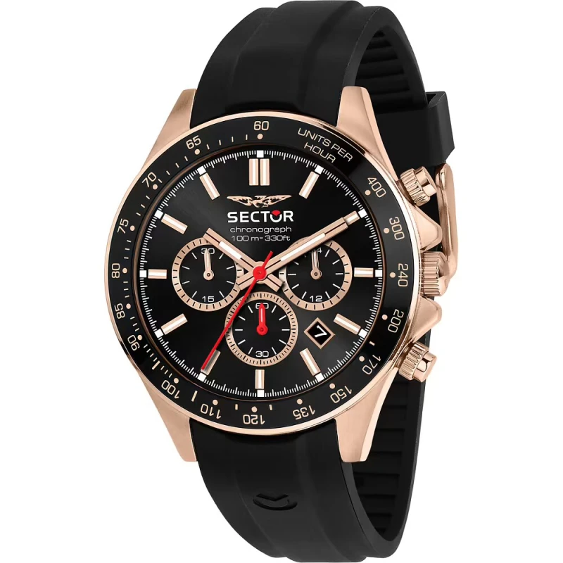 Montre Sector - 230 - Chronographe - Or rose - R3271661029