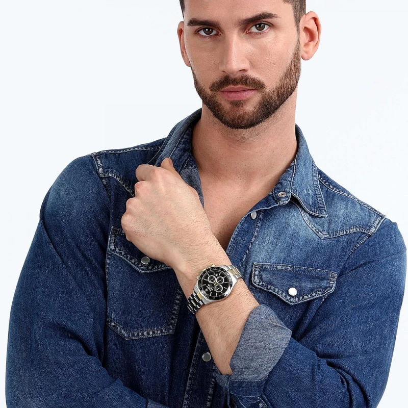 Montre Sector - 230 - Chronographe - Argent - R3273661047