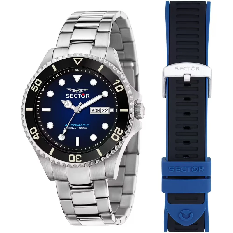 Montre Sector - 230 - Automatique - Argent - R3221161003