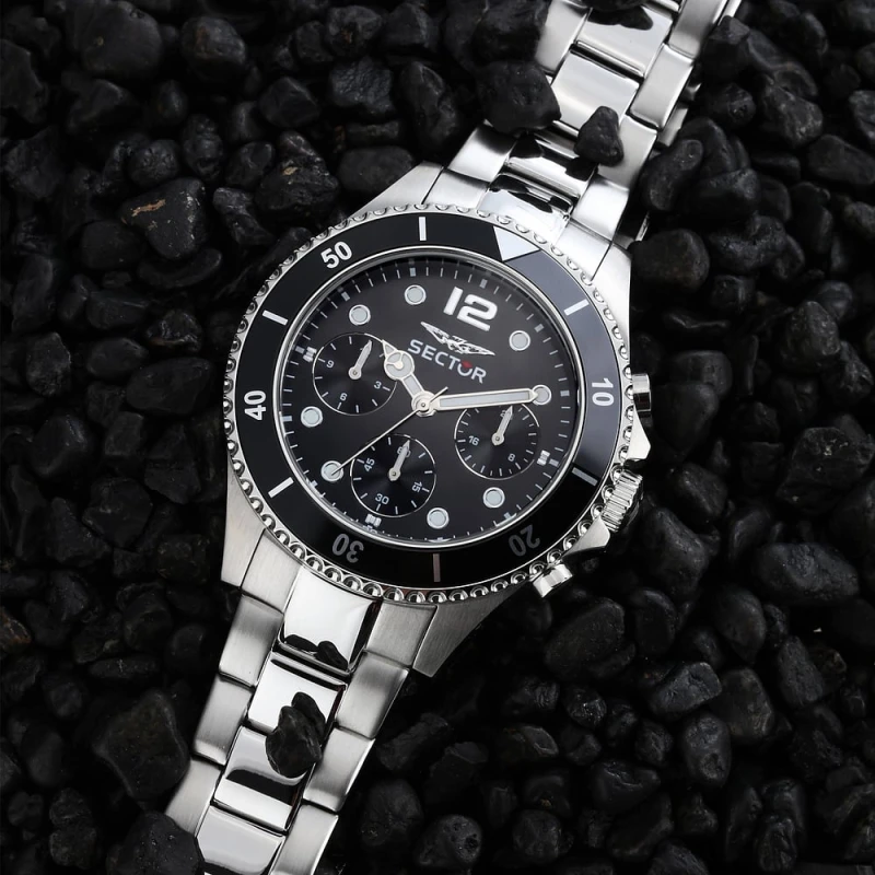 Montre Sector - 230 - Multifonction - Argent - R3253161046