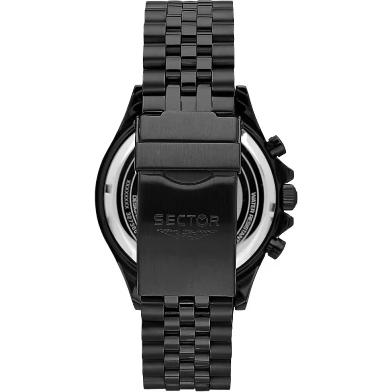 Montre Sector - 230 - Chronographe - Noir et Or - R3273661029