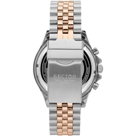 Montre Sector - 230 - Chronographe - Argent et Or rose - R3273661031