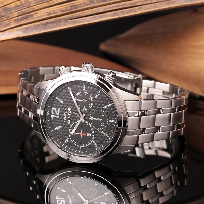 Montre Sector - 670 - Multifonction - Argent - R3253540007