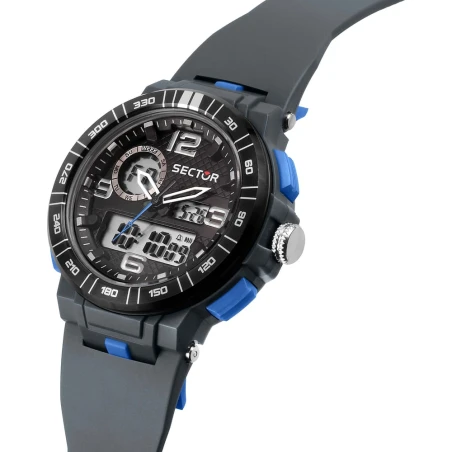 Montre Sector - ex-28 - Digitale - Gris - R3251532005