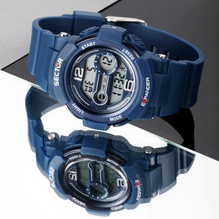 Montre Sector - Ex-16 - Digitale - Bleu - R3251525002