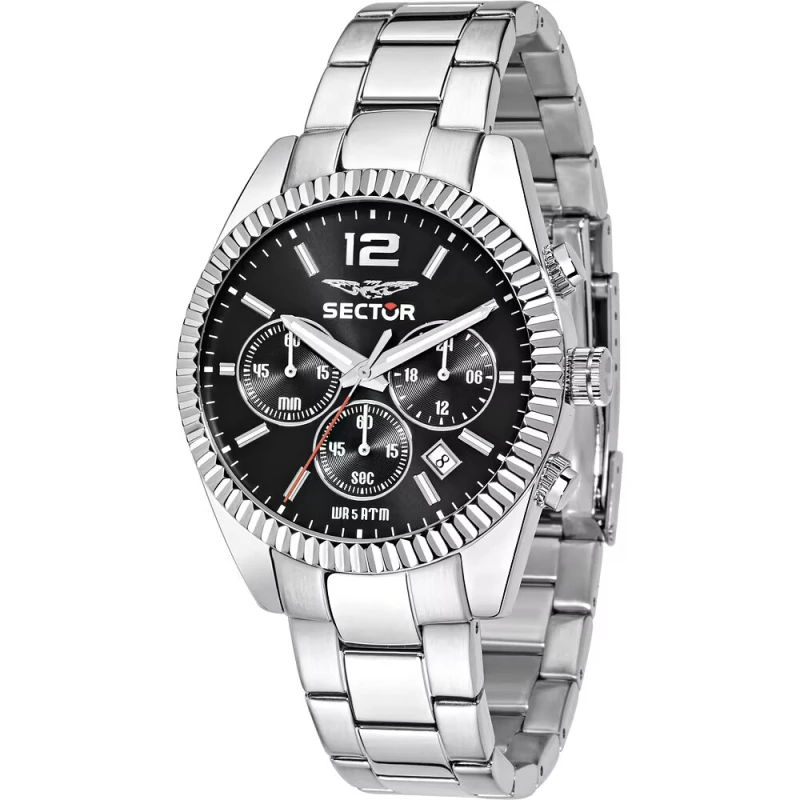 Montre Sector - 240 - Chronographe - Argent - R3273676003