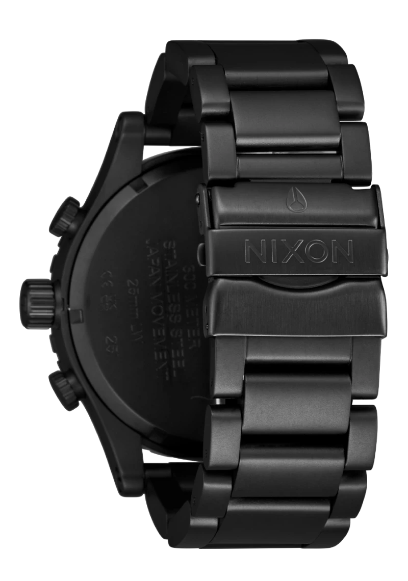 Montre Nixon - 51-30 Chrono - Noir / Blanc / Noir