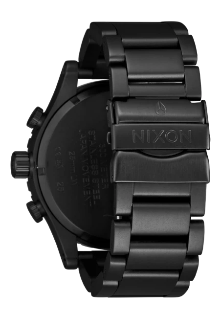 Montre Nixon - 51-30 Chrono - Noir / Blanc / Noir
