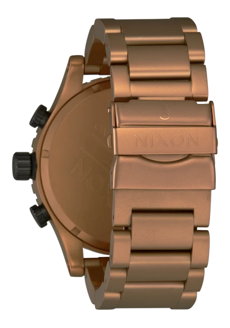 Montre Nixon - 51-30 Chrono - Bronze / Noir
