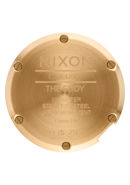 Montre Nixon - Eddy - Tout or / Cognac