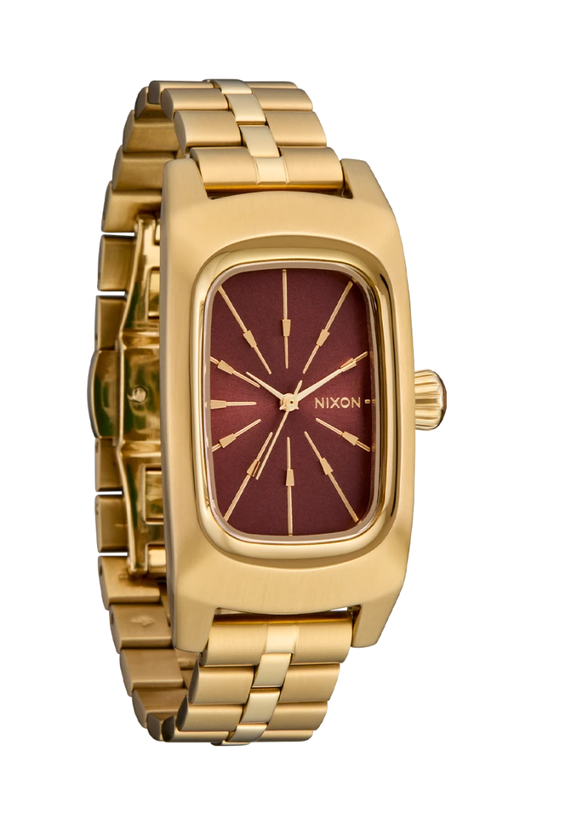 Montre Nixon - Frankie - Milieu du siècle / Or / Cognac