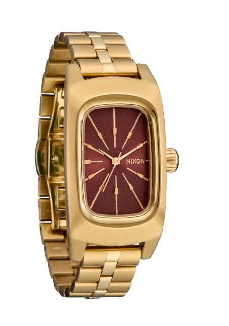 Montre Nixon - Frankie - Milieu du siècle / Or / Cognac