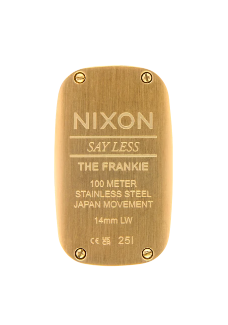 Montre Nixon - Frankie - Milieu du siècle / Or / Cognac