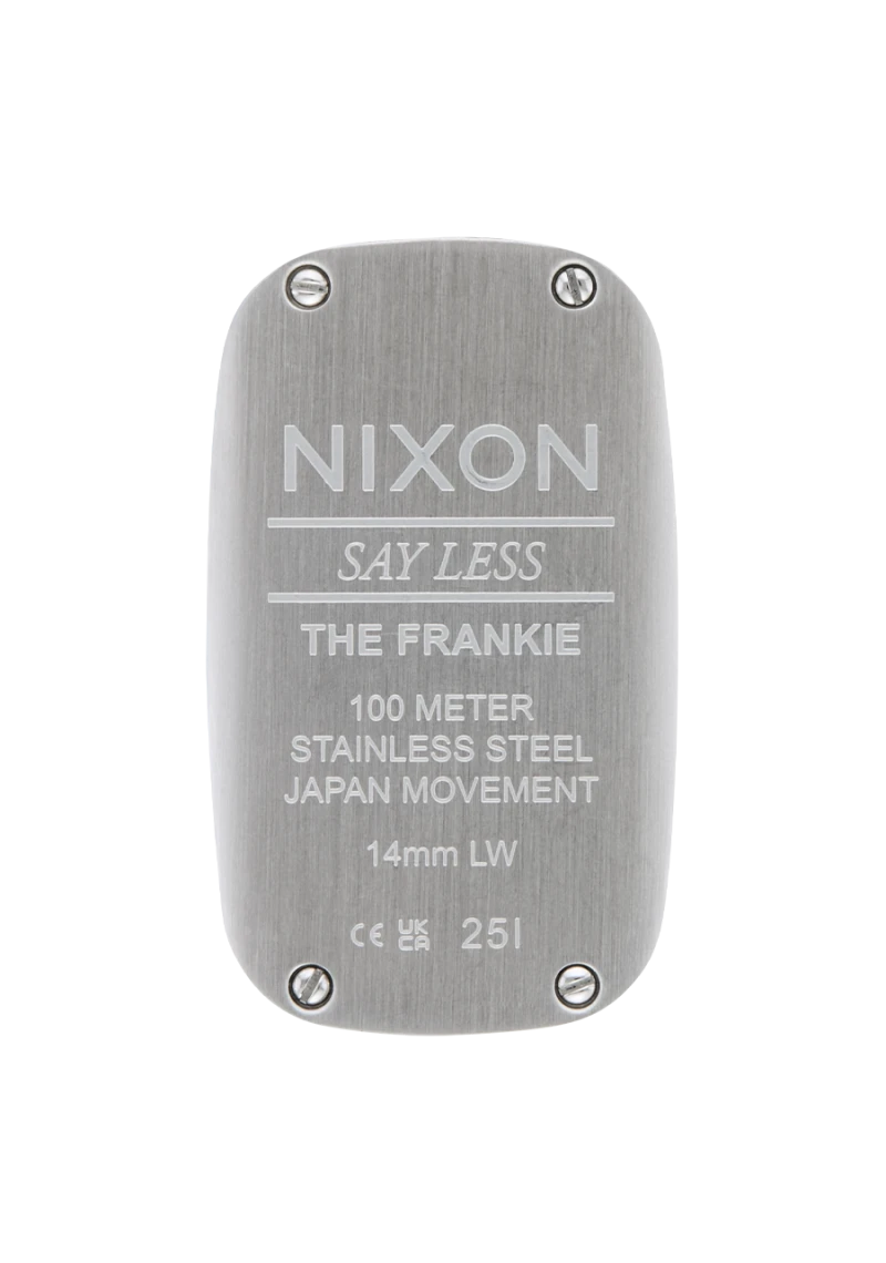Montre Nixon - Frankie - Milieu du siècle / Argent / Rayon de soleil violet