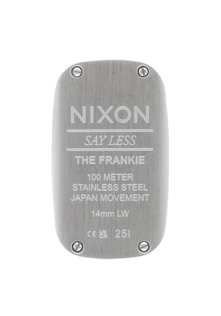 Montre Nixon - Frankie - Milieu du siècle / Argent / Rayon de soleil violet