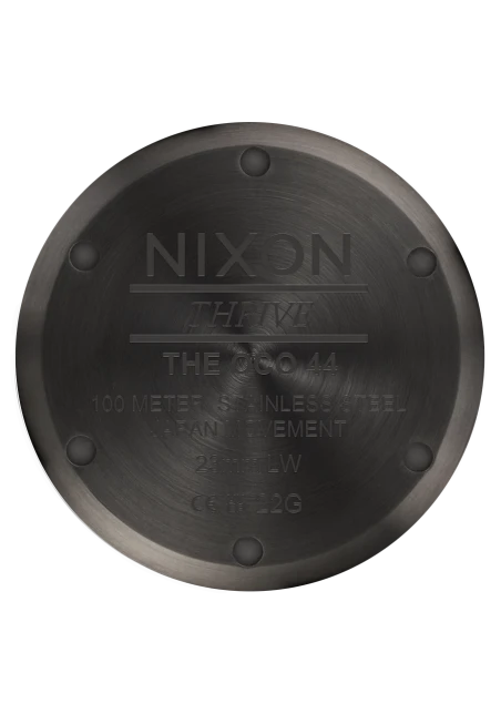 Montre Nixon - Oco 44 - Tout gunmetal / Gris