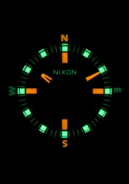 Montre Nixon - Oco 44 - Tout gunmetal / Gris